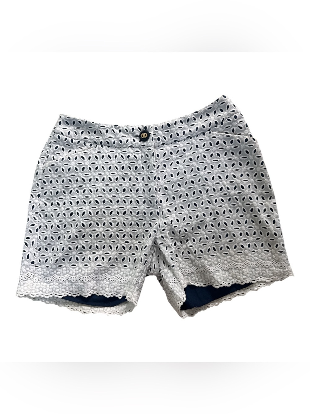 NWT Revolve Skirtin Around Women’s White Eyelet Lace Shorts